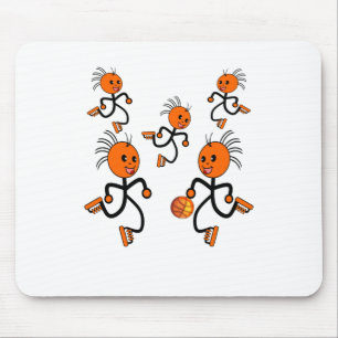 Tapis De Souris Équipe de basket-ball pour enfants