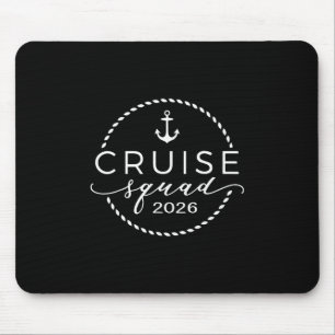 Tapis De Souris Équipe de croisière 2026 Vacances d'été en famille