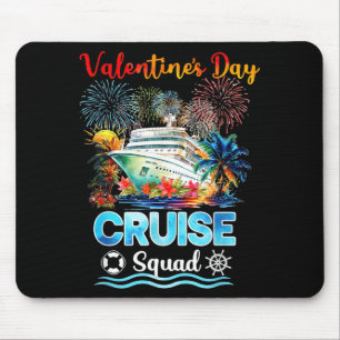 Tapis De Souris Équipe de croisière pour hommes Vacances de la Sai
