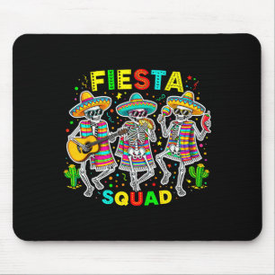 Tapis De Souris Équipe de fiesta cinco de mayo musique mexicaine t