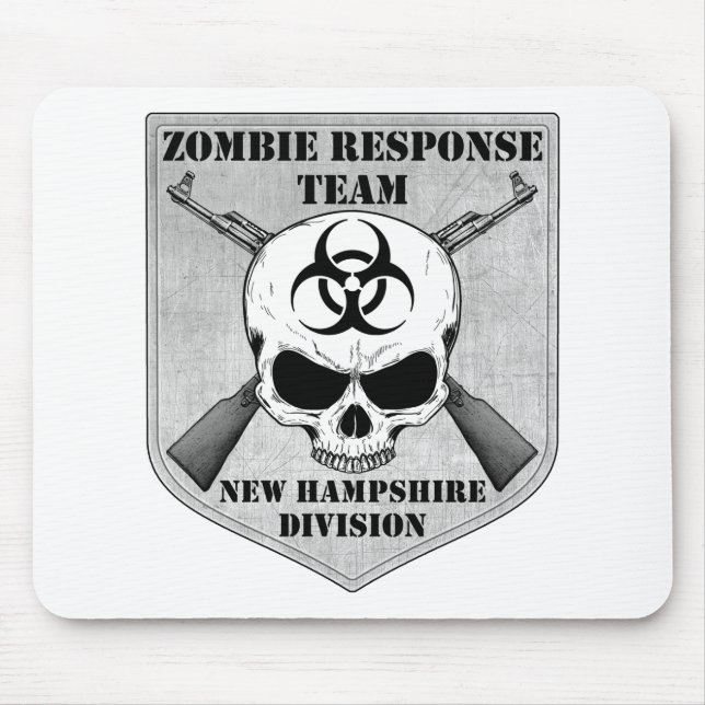 Tapis De Souris Équipe de réponse de zombi : Division du New (Devant)