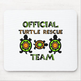Tapis De Souris Équipe de secours officielle 1 de tortue