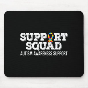 Tapis De Souris Équipe de soutien pour l'autisme et sensibilisatio
