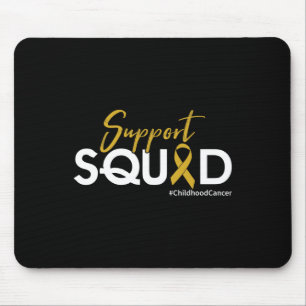 Tapis De Souris Équipe de soutien - Sensibilisation au cancer chez