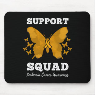 Tapis De Souris Équipe de soutien Sensibilisation au cancer de la