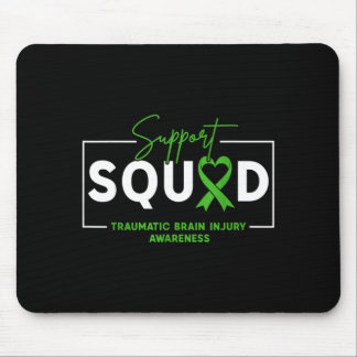 Tapis De Souris Équipe de soutien TBI Sensibilisation aux lésions 
