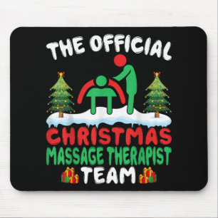 Tapis De Souris Équipe de thérapie de mage de Noël Mage Therast Te