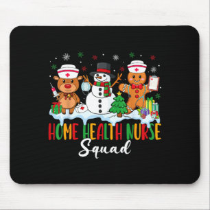 Tapis De Souris Équipe d'infirmières de santé à domicile Renne pai