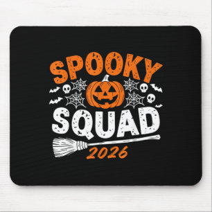 Tapis De Souris Équipe effrayante 2026 Halloween familial assorti