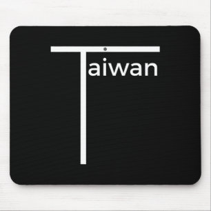 Tapis De Souris Équipe Iconique Taiwan Badminton Inspiré Drôle Drô