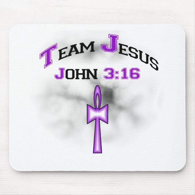 Tapis De Souris Équipe Jesus Christian John 316 (Devant)