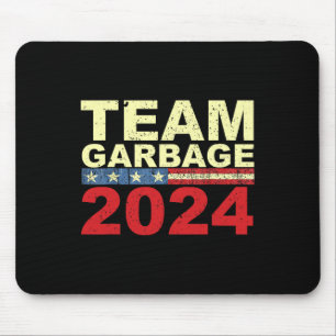 Tapis De Souris Équipe poubelle pour Trump Élections Vote pour Tru
