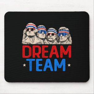 Tapis De Souris Équipe Présidents Patriotes Mont Aamerican Usa 4èm