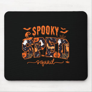 Tapis De Souris Équipe spéciale Enseignant Halloween