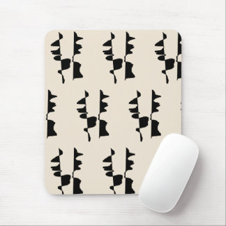Tapis de Souris Ergonomique "Abstrait Dual Face" Mousepad