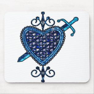 Tapis De Souris Erzulie Veve Sigil
