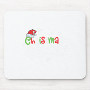 Tapis De Souris Escadron de Noël Père Noël Famille Correspondant P