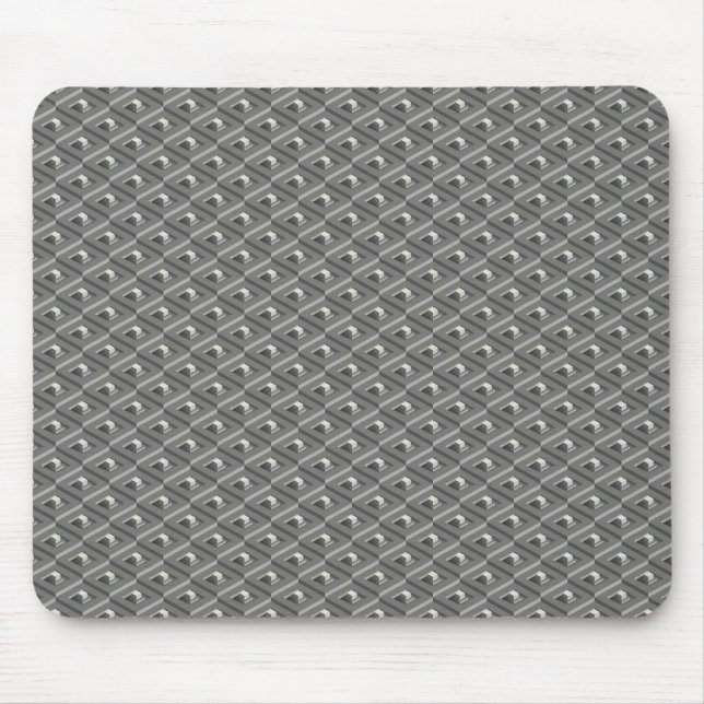 Tapis De Souris Escalier dans le motif des escaliers (Devant)