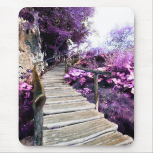 Tapis De Souris escalier de la glycine