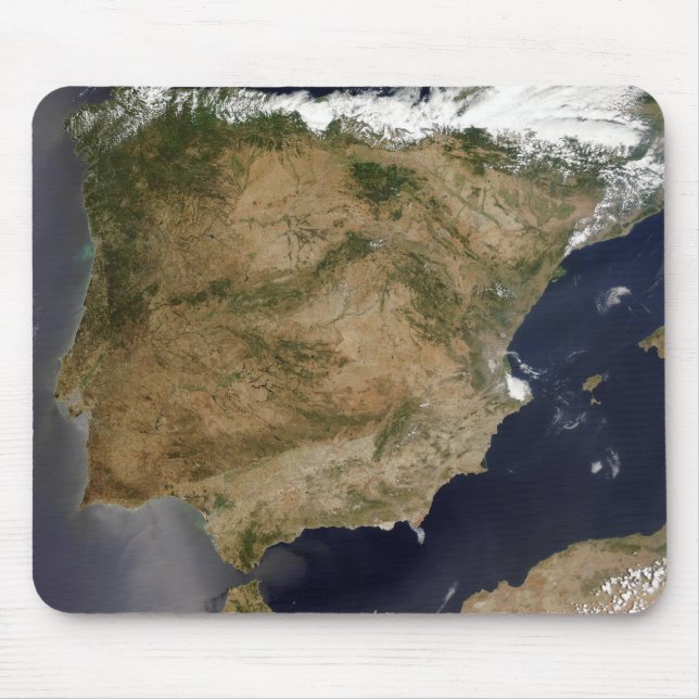 Tapis De Souris Espagne et Portugal (Devant)