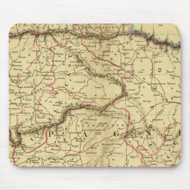 Tapis De Souris Espagne et Portugal 14 (Devant)