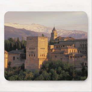 Tapis De Souris Espagne, Grenade, Andalousie L'Alhambra,