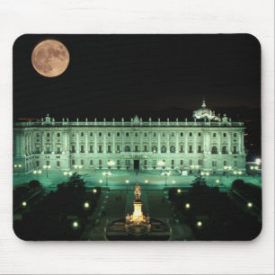 Tapis De Souris Espagne, Madrid, Palais royal et Plaza de