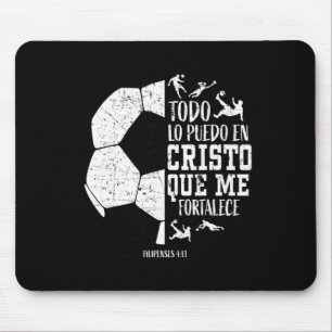 Tapis De Souris Espagnol Football chrétien espagnol Filipenses