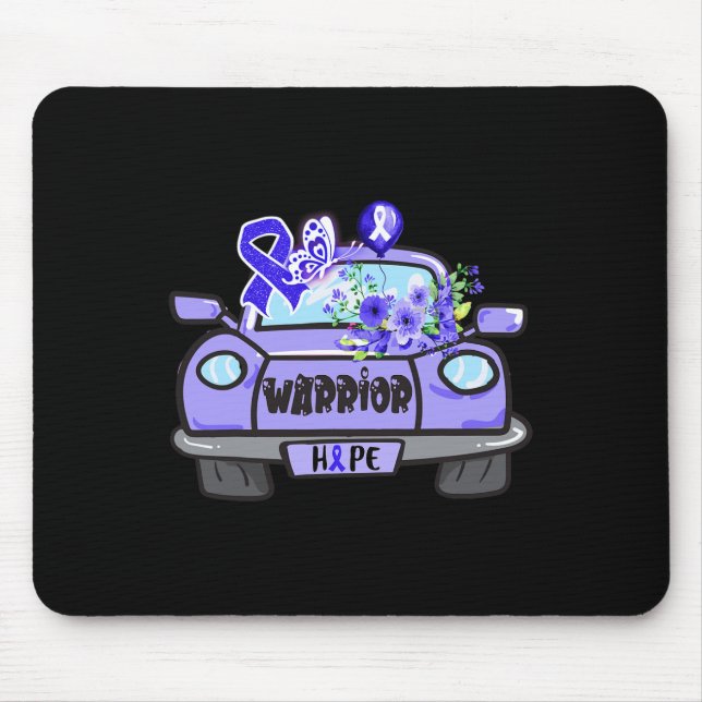 Tapis De Souris espoir voiture pour ataxia guerrier tee ataxia sen (Devant)