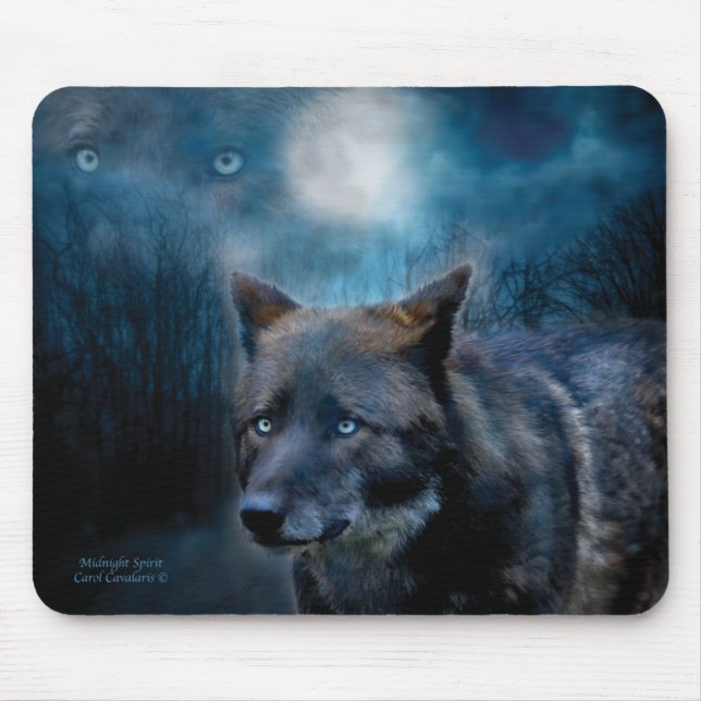 Tapis De Souris Esprit de minuit Mousepad (Devant)
