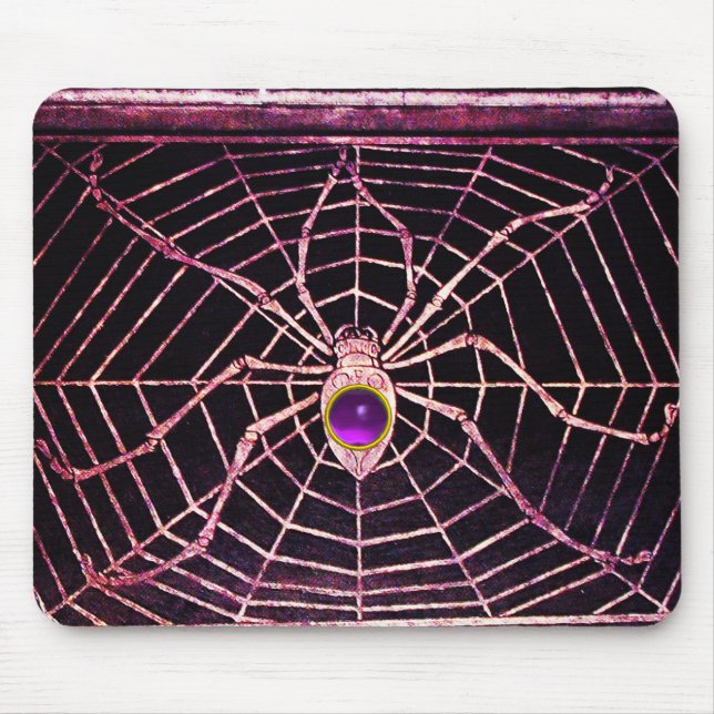 Tapis De Souris ESPRIT ET WEB Améthyste violet noir (Devant)