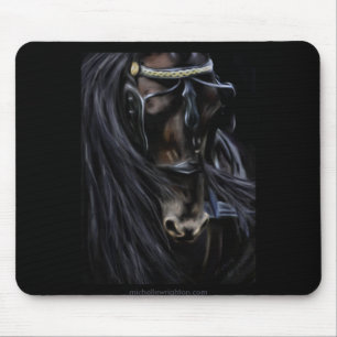 Tapis De Souris Esprit frison - peinture de cheval