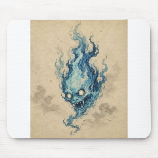 Tapis de souris Esprit Onibi Flamme Dorée
