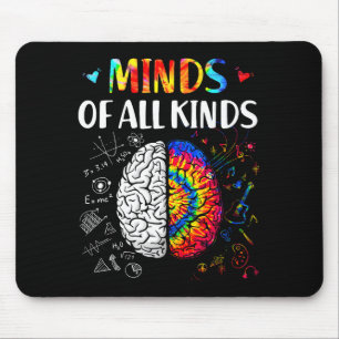 Tapis De Souris Esprits de toutes sortes Neurodiversité Sensibilis