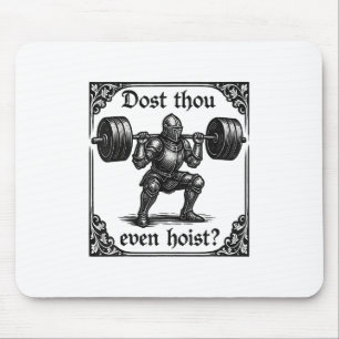Tapis De Souris Est-Ce Que Tu Peux Même Hoist Funny Gothique Deadl