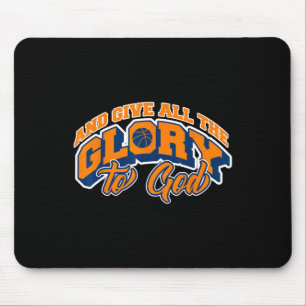 Tapis De Souris Et donner toute la gloire à Dieu Sketll Fan Player