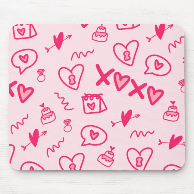 tapis de souris et tapis de bureau (Devant)