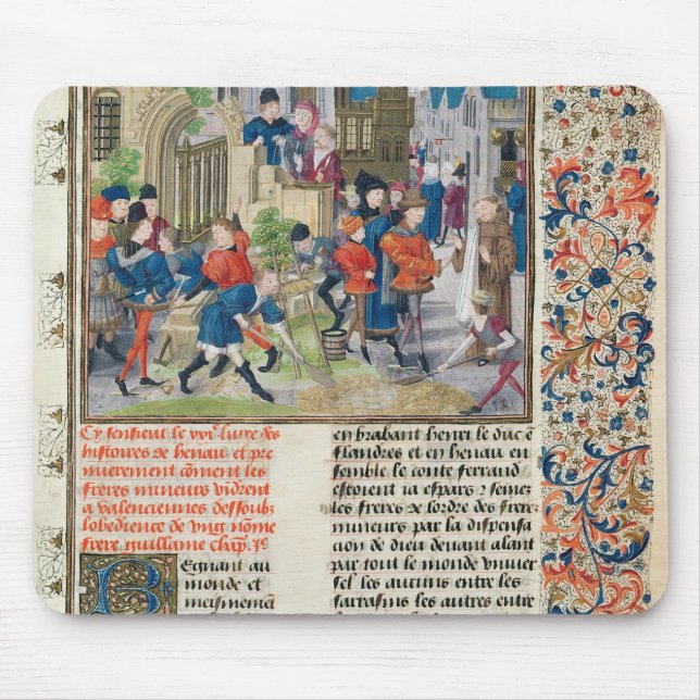 Tapis De Souris Établir les bases du monastère (Devant)