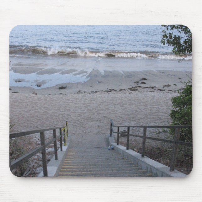 Tapis De Souris étapes à la plage (Devant)