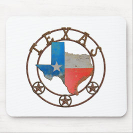 Tapis De Souris État du Texas Fer forgé