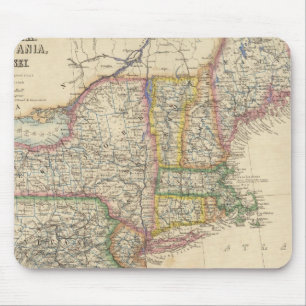 Tapis De Souris États du Maine, New Hampshire, Vermont