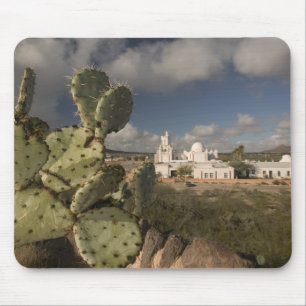 Tapis De Souris États-Unis, Arizona, Tucson : Mission San Xavier d