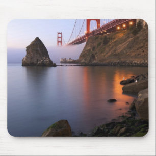 Tapis De Souris États-Unis, Californie, San Francisco. Golden Gate