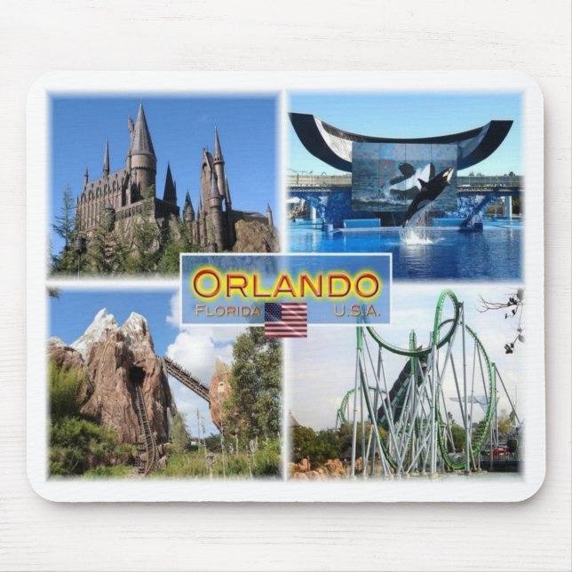 Tapis De Souris États-Unis d'Amérique - Floride - Orlando - (Devant)