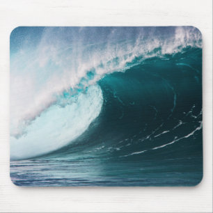 Tapis De Souris États-Unis, Hawaï, Oahu, Grandes vagues