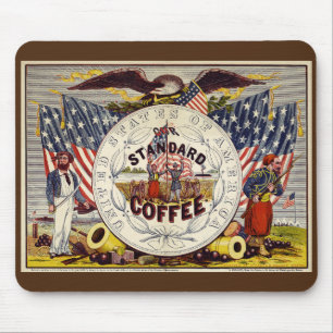Tapis De Souris États-Unis Notre Café Standard