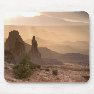 Tapis De Souris États-Unis; Utah; Parc national de Canyonlands. Vu