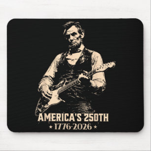 Tapis De Souris États-Unis vintage 250 ans Abe Lincoln