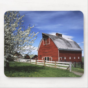 Tapis De Souris États-Unis, Washington, Ellensburg, grange