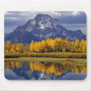 Tapis De Souris États-Unis, Wyoming, Grand Teton NP. Contre les
